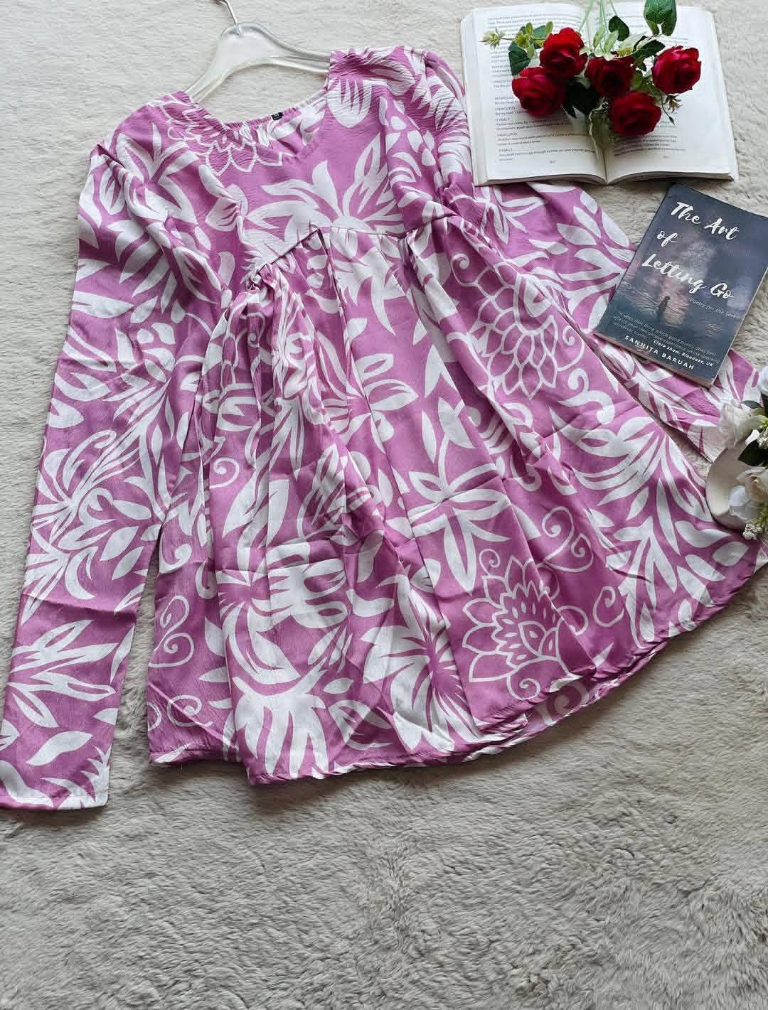 Printed Short Tops